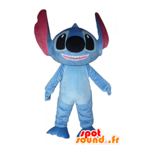 Stitch maskotti, sinisen ulkomaalainen Lilo ja Stitch - MASFR23455 - julkkikset Maskotteja