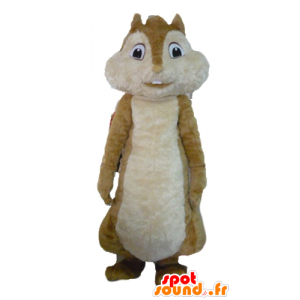 Brown-Eichhörnchen Maskottchen, Alvin und die Chipmunks - MASFR23461 - Maskottchen Eichhörnchen