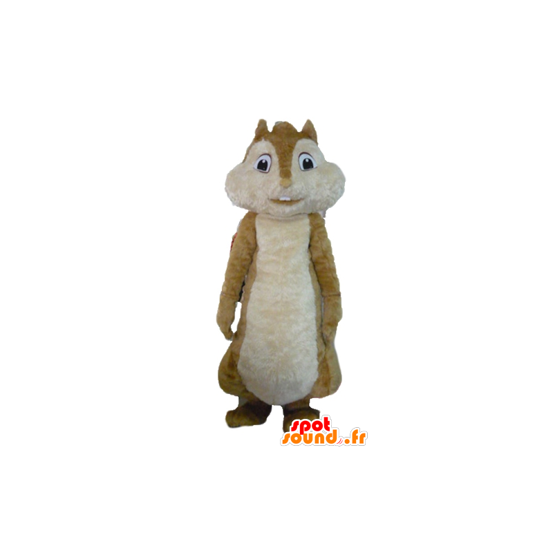 Brown-Eichhörnchen Maskottchen, Alvin und die Chipmunks - MASFR23461 - Maskottchen Eichhörnchen