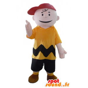 Charlie Brown maskot, berømt Snoopy karakter - Spotsound maskot