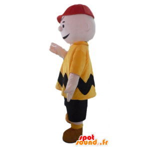 Mascot Charlie Brown, Snoopy beroemde karakter - MASFR23462 - mascottes Snoopy