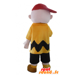 Mascot Charlie Brown, Snoopy famoso personagem - MASFR23462 - mascotes Snoopy