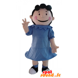 Mascotte Lucy Van Pelt, Charlie Brown Freundin in Snoopy - MASFR23463 - Maskottchen Snoopy