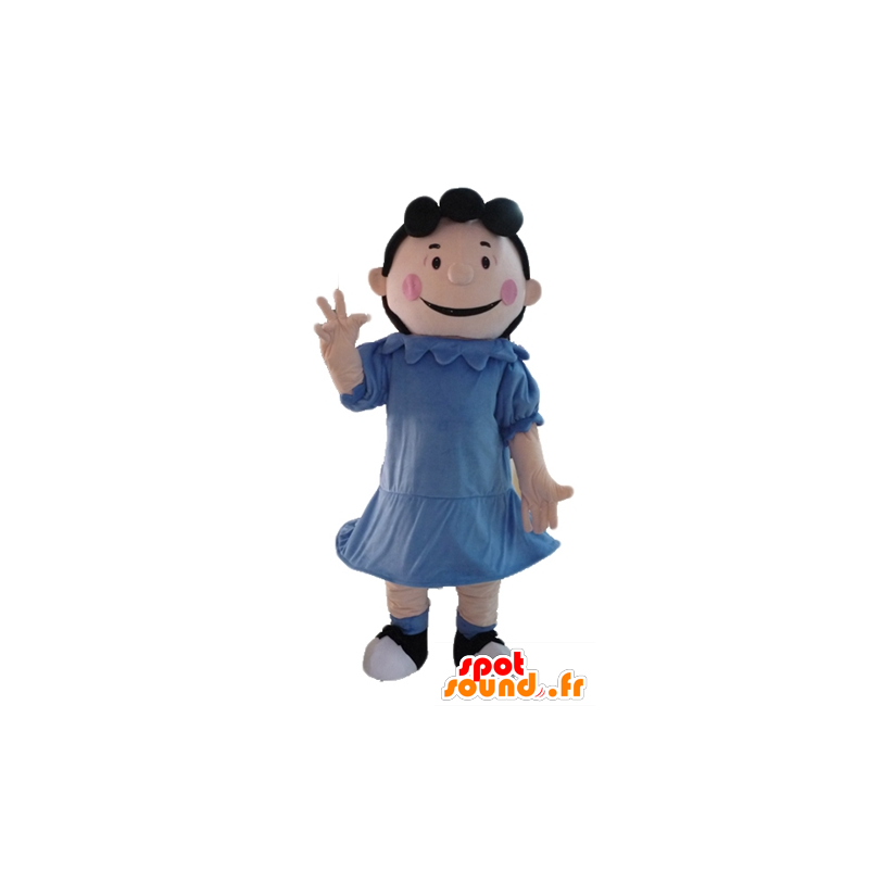 Mascotte de Lucy Van Pelt, copine de Charlie Brown dans Snoopy - MASFR23463 - Mascottes Snoopy