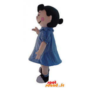 Mascotte de Lucy Van Pelt, copine de Charlie Brown dans Snoopy - MASFR23463 - Mascottes Snoopy