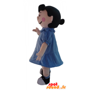 Mascotte Lucy Van Pelt, Charlie Brown kjæreste i Snoopy - MASFR23463 - Maskoter Snoopy