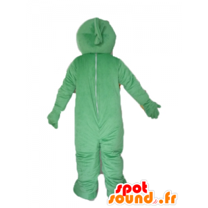 Große grüne Fisch Maskottchen, originell und lustig - MASFR23466 - Maskottchen-Fisch