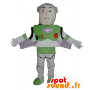 Mascot Buzz Lightyear, berømt karakter fra Toy Story -