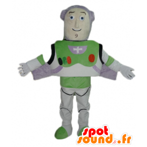 Mascot Buzz Lightyear, berömd karaktär från Toy Story -