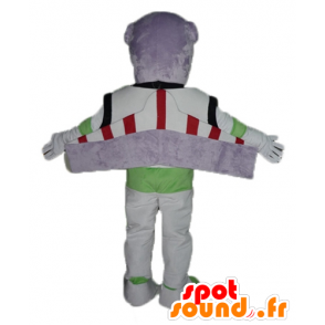 Mascot Buzz Lightyear, berömd karaktär från Toy Story -