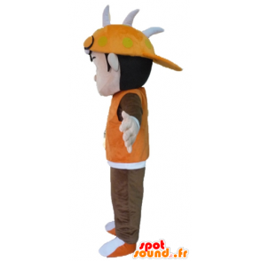 Menino Mascot, adolescente, desenhos animados jovem - MASFR23470 - Mascotes Boys and Girls