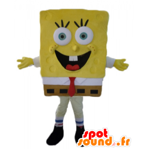 SpongeBob mascotte, carattere fumetto giallo - MASFR23471 - Mascotte Sponge Bob
