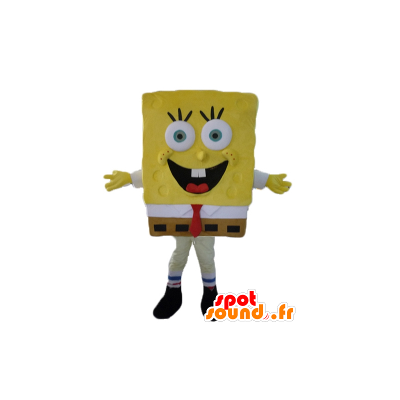 Mascot SpongeBob, geel stripfiguur - MASFR23471 - Bob spons Mascottes