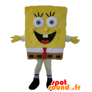 Spongebob Maskottchen, gelbe Cartoon-Figur - MASFR23471 - Maskottchen Sponge Bob