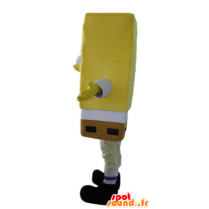 Svampbob maskot, gul seriefigur - Spotsound maskot
