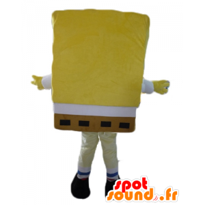 Mascot SpongeBob, caráter amarelo dos desenhos animados - MASFR23471 - Mascotes Bob Esponja