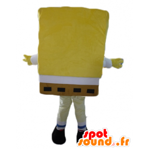 Mascotte de Bob l'éponge, personnage jaune de dessin animé - MASFR23471 - Mascottes Bob l'éponge