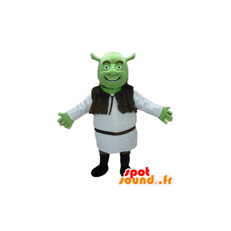 Mascot Shrek, o famoso desenho animado ogro verde - MASFR23476 - Shrek Mascotes
