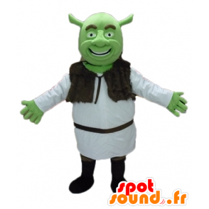 Shrek mascot, the famous green ogre cartoon - MASFR23476 - Mascots Shrek