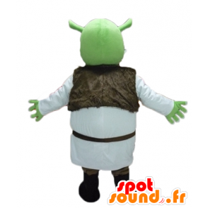 Maskot Shrek, slavný zelený zlobr karikatura - MASFR23476 - Shrek Maskoti