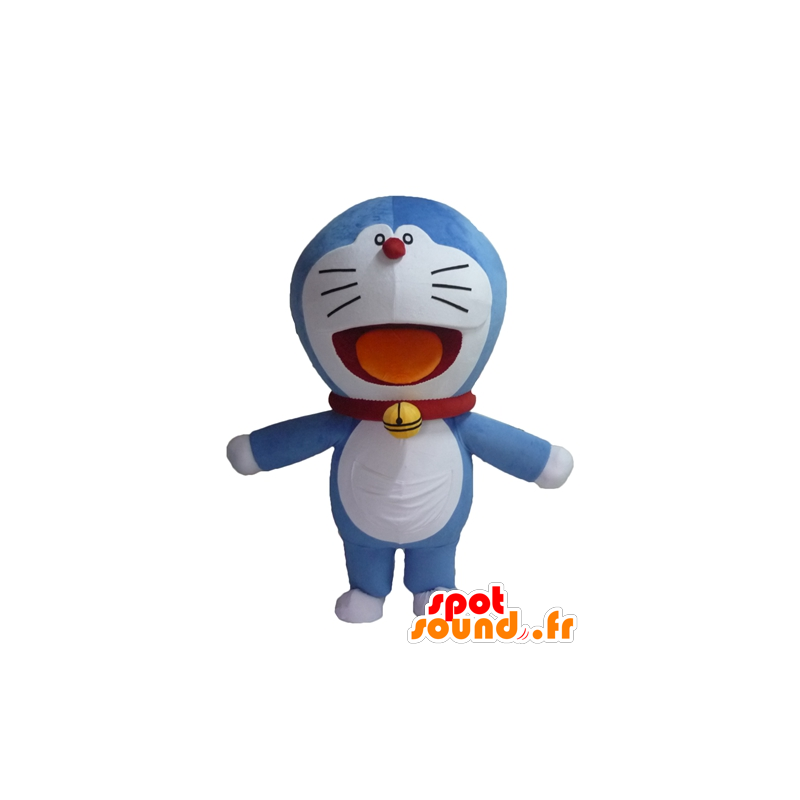 Mascot Doraemon beroemde blauwe kat manga - MASFR23484 - Celebrities Mascottes