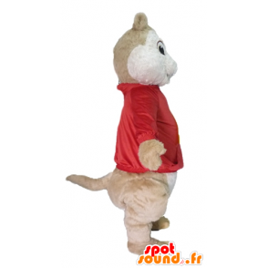 Marrón mascota de ardilla, Alvin y las ardillas - MASFR23485 - Ardilla de mascotas