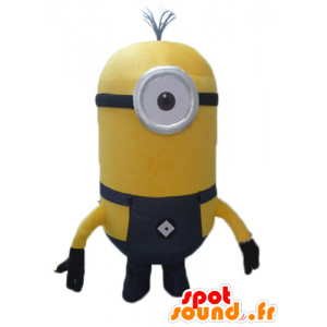 Mascot Minion, berømte gule tegneseriefigur - MASFR23488 - kjendiser Maskoter