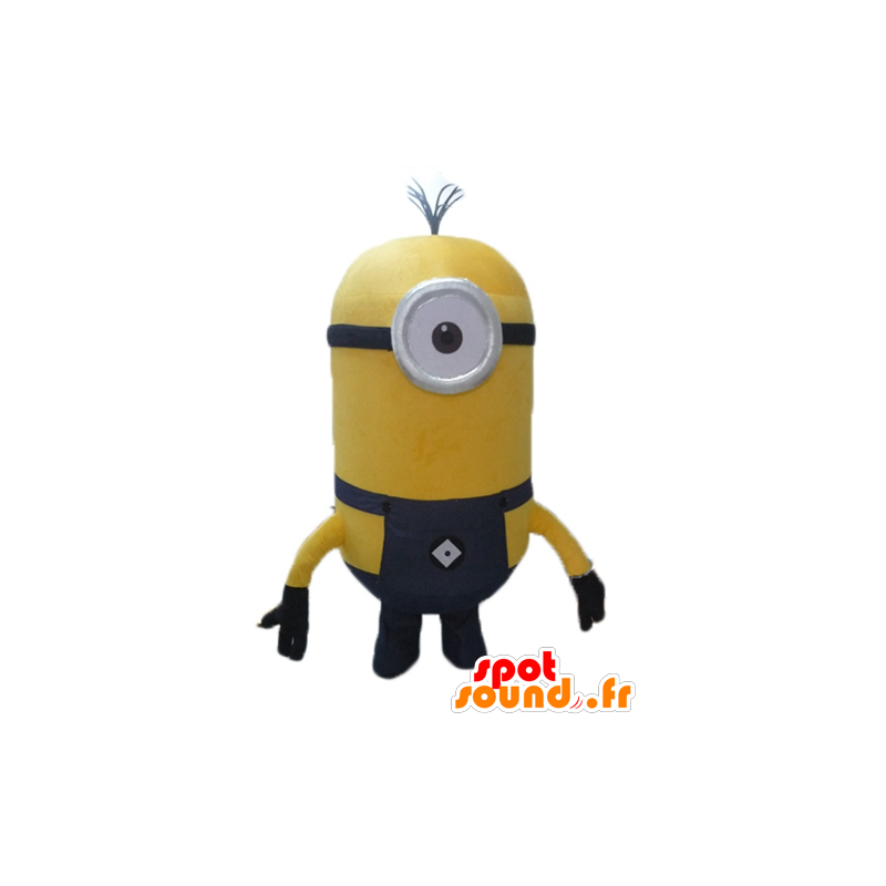 Minion mascot, famous yellow cartoon character - MASFR23488 - Mascots famous characters