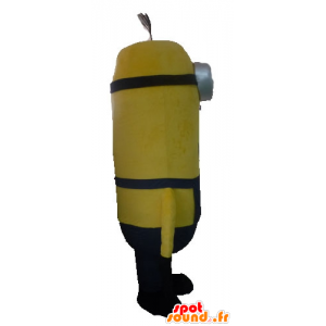 Mascot Minion, berømte gule tegneseriefigur - MASFR23490 - kjendiser Maskoter