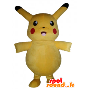 Mascot Pikachu famous yellow Pokemeon cartoon - MASFR23495 - Pokémon mascots