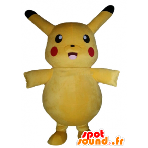 Mascot Pikachu famous yellow Pokemeon cartoon - MASFR23495 - Pokémon mascots