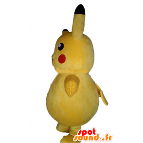 Maskotka Pikachu żółty Pokemeon słynnej kreskówki - MASFR23495 - maskotki Pokémon