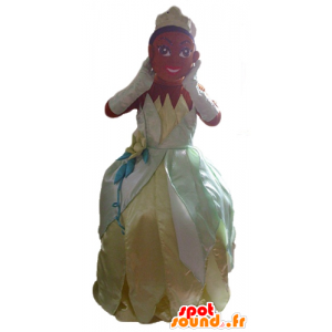 Mascotte de Tiana, célèbre princesse de dessin animé - MASFR23501 - Mascottes Personnages célèbres