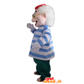 Prof mascot, famous dwarf Snow White - MASFR23502 - Mascots seven dwarves