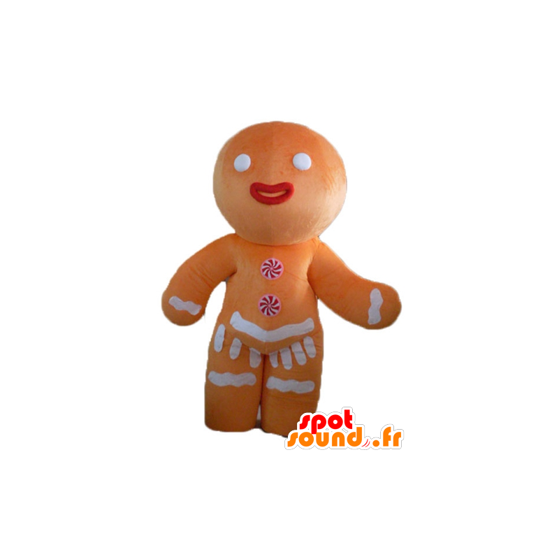 Mascotte de Ti biscuit, célèbre pain d'épices dans Shrek - MASFR23503 - Mascottes Shrek