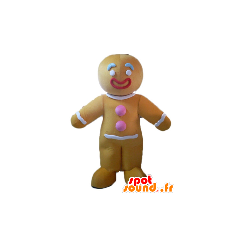 Ti cookie mascot, famous gingerbread in Shrek - MASFR23505 - Mascots Shrek