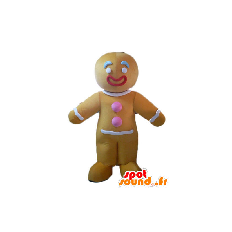 Ti mascote biscoito, famoso pão de gengibre em Shrek - MASFR23505 - Shrek Mascotes
