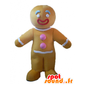 Ti Cookie Maskottchen berühmten Lebkuchen in Shrek - MASFR23505 - Maskottchen Shrek