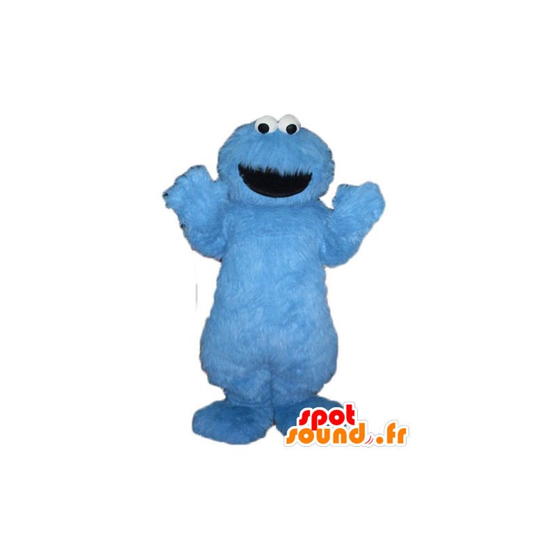 Mascot blauw monster Grover, Sesamstraat - MASFR23509 - mascottes monsters
