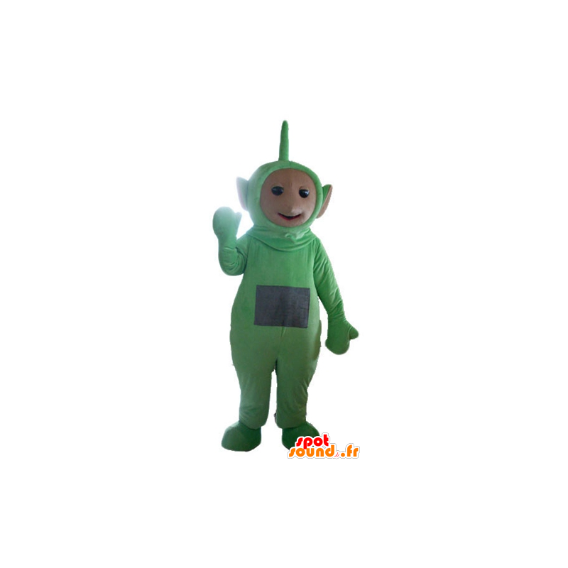 Dipsy mascot, the famous green Teletubbies cartoon - MASFR23512 - Mascots famous characters