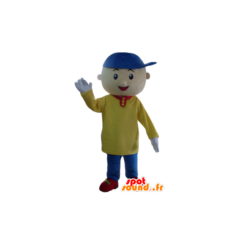 Mascot little boy with a colorful outfit - MASFR23513 - Mascots boys and girls