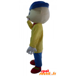 Mascotte de petit garçon, avec une tenue colorée - MASFR23513 - Mascottes Garçons et Filles