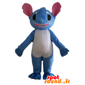 Stitch maskotti, sinisen ulkomaalainen Lilo ja Stitch - MASFR23514 - julkkikset Maskotteja