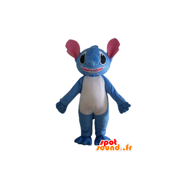 Stitch mascot, the blue alien of Lilo and Stitch - MASFR23514 - Mascots famous characters