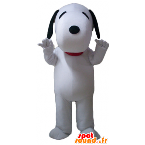 Snoopy maskot, berømt tegneseriehund - Spotsound maskot kostume