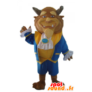Mascot van het beest, de beroemde personage uit Beauty and the Beast - MASFR23518 - Celebrities Mascottes