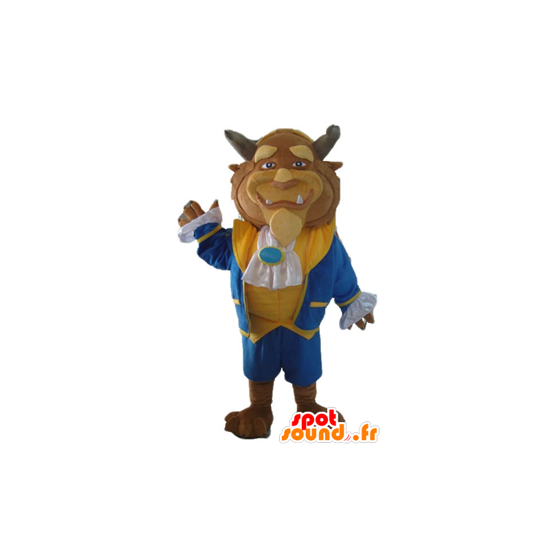 Mascot van het beest, de beroemde personage uit Beauty and the Beast - MASFR23518 - Celebrities Mascottes