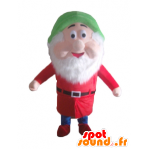 Mascotte de Joyeux, célèbre nain de Blanche neige - MASFR23520 - Mascottes Sept nains