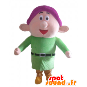 Dopey mascot, famous dwarf Snow White - MASFR23522 - Mascots seven dwarves