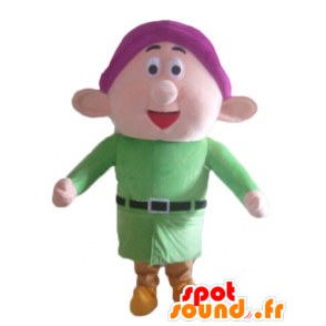 Dopey mascot, famous dwarf Snow White - MASFR23522 - Mascots seven dwarves